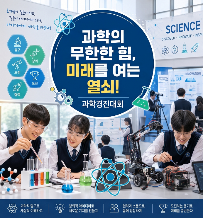 과학의 상상, 미래를 이끌다! 과학경진대회 / 동아리 경진대회